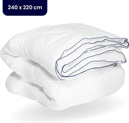 Soulsnooze® - Luxe 4 Seizoenen Partnerdekbed 240 x 220 - Tweepersoons Dekbed - Partnerdekbed - Afstelbaar per kant - 30 Dagen Proefslapen - Hotel Kwaliteit - Dekbedden - Anti Allergie - Zomerdekbed & Winterdekbed