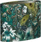 Light & Living Lampenkap ovaal Xenia Flora - Groen - 38x17.5x28cm - Oosters