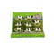 Kids Globe Koeien Zwart/Wit, 8st. 1:87