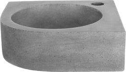 Differnz Cleo - Hoekfontein - 31.5x31.5x10cm - Donkergrijs