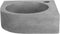 Differnz Cleo - Hoekfontein - 31.5x31.5x10cm - Donkergrijs