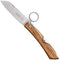 Robert Herder IBEX 80 – Zakmes – Carbonstaal – Olijfhout handvat – Ratchet-Lock
