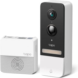 TP-Link Tapo D230S1 - Draadloze videodeurbel - 2K 5MP met hub - Batterij
