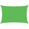vidaXL - Zonnezeil - 160 - g/m² - 5x6 - m - HDPE - lichtgroen