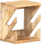 vidaXL - Wandskateboardhouder - 25x20x30 - cm - massief - mangohout