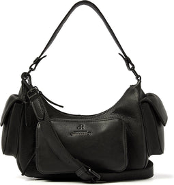 dR Amsterdam Hand Schoudertas | Dames schoudertas | Handstas dames | Crossbody tas dames | Tampa - 933737 Black