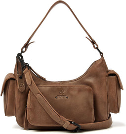 dR Amsterdam Hand Schoudertas | Dames schoudertas | Handstas dames | Crossbody tas dames | Tampa - 933737 Burro