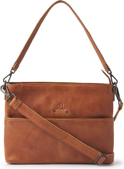 dR Amsterdam Hand Schoudertas | Dames schoudertas | Handstas dames | Crossbody tas dames | Tampa - 933543 Camel