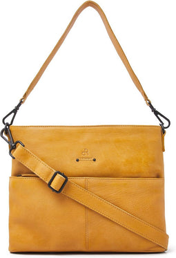 dR Amsterdam Hand Schoudertas | Dames schoudertas | Handstas dames | Crossbody tas dames | Tampa - 933543 Yellow