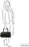 dR Amsterdam Hand Schoudertas | Dames schoudertas | Handstas dames | Crossbody tas dames | Tampa - 933726 Black
