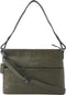 dR Amsterdam Hand Schoudertas | Dames schoudertas | Handstas dames | Crossbody tas dames | Tampa - 933543 Olive