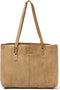 dR Amsterdam Handtas | Dames shopper | Dames schoudertas | Leren shopper | Tampa - 933727 Beige