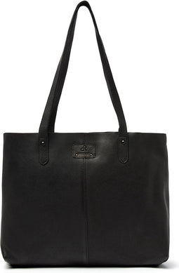dR Amsterdam Handtas | Dames shopper | Dames schoudertas | Leren shopper | Tampa - 933727 Black