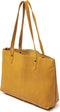 dR Amsterdam Handtas | Dames shopper | Dames schoudertas | Leren shopper | Tampa - 933727 Yellow