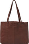 dR Amsterdam Handtas | Dames shopper | Dames schoudertas | Leren shopper | Tampa - 933727 Brown