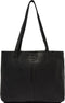 dR Amsterdam Handtas | Dames shopper | Dames schoudertas | Leren shopper | Tampa - 933727 Black