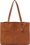 dR Amsterdam Handtas | Dames shopper | Dames schoudertas | Leren shopper | Tampa - 933727 Camel