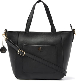 dR Amsterdam Schoudertas | Schoudertas dames | Crossbody tas dames | Handtassen dames | Leren schoudertas | Faggio - 903710 Black