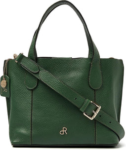dR Amsterdam Schoudertas | Schoudertas dames | Crossbody tas dames | Handtassen dames | Leren schoudertas | Mint - 1103749 Green