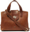 dR Amsterdam Schoudertas | Schoudertas dames | Crossbody tas dames | Handtassen dames | Leren schoudertas | Milan - 283701 Cognac