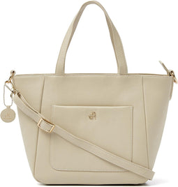 dR Amsterdam Schoudertas | Schoudertas dames | Crossbody tas dames | Handtassen dames | Leren schoudertas | Faggio - 903710 Cement
