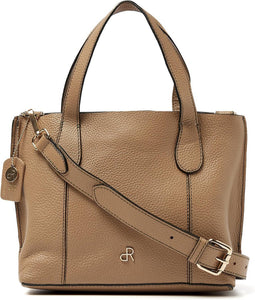 dR Amsterdam Schoudertas | Schoudertas dames | Crossbody tas dames | Handtassen dames | Leren schoudertas | Mint - 1103749 Burro