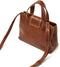 dR Amsterdam Schoudertas | Schoudertas dames | Crossbody tas dames | Handtassen dames | Leren schoudertas | Milan - 283701 Cognac