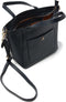 dR Amsterdam Schoudertas | Schoudertas dames | Crossbody tas dames | Handtassen dames | Leren schoudertas | Faggio - 903710 Blue