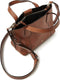 dR Amsterdam Schoudertas | Schoudertas dames | Crossbody tas dames | Handtassen dames | Leren schoudertas | Mint - 1103749 Mocha