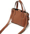 dR Amsterdam Schoudertas | Schoudertas dames | Crossbody tas dames | Handtassen dames | Leren schoudertas | Mint - 1103749 Mocha