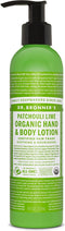 Dr. Bronner's Patchouli Lime Organic Body Lotion Melk 240ml