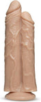Dr. Skin - Double Trouble - Dubbele Dildo 26 cm - Vanilla