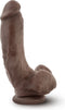 Dr. Skin - Mr. Mayor Dildo Met Zuignap 21 cm - Chocolate