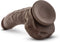 Dr. Skin - Mr. Mayor Dildo Met Zuignap 21 cm - Chocolate