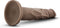 Dr. Skin - Realistische Dildo Met Zuignap 19 cm - Chocolate
