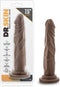 Dr. Skin - Realistische Dildo Met Zuignap 19 cm - Chocolate