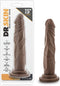 Dr. Skin - Realistische Dildo Met Zuignap 19 cm - Chocolate