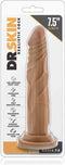 Dr. Skin - Realistische Dildo Met Zuignap 19 cm - Mocha