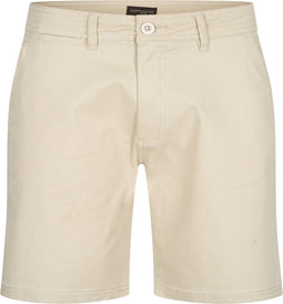 Cappuccino Italia Chino Short - Heren Shorts - Katoen Elastaan - Beige - M