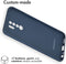 iMoshion Hoesje Geschikt voor Xiaomi Redmi 9 Hoesje Siliconen - iMoshion Color Backcover - Donkerblauw