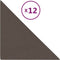 vidaXL - Wandpanelen - 12 - st - 0,54 - m² - 30x30 - cm - stof - taupe