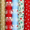 COSY COTTAGE - Cadeaupapier - 10 rollen - 2 meter x 70 cm - Kerst