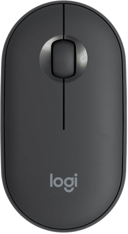 Logitech Pebble M350 - Draadloze muis - Stil klikken en scollen - Zwart