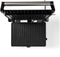 Nedis Contact Grill - 2000 W - Regelbare temperatuur - 29 x 23 cm - Zwart