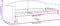 vidaXL - Slaapbank - 80x200 - cm - stof - zwart