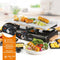 DOMO DO9262G Gourmetset - Raclette - Steengrill - 1400W - Houten afwerking