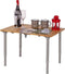 Bo-Camp Southwark - Tafel - Bamboe blad - 60x40 cm - Opvouwbaar - Verstelbare poten