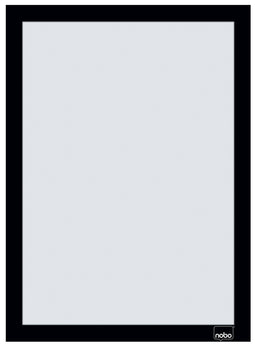 Infokader nobo zelfklevend a4 zwart | 25 stuks