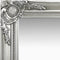 vidaXL - Wandspiegel - barok - stijl - 50x40 - cm - zilverkleurig