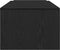 vidaXL - Salontafel - Zwart - Eiken - 150x50x35 - cm - Gelaagd - Hout